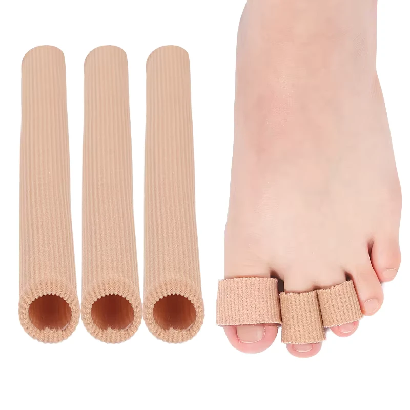 Anti Abrasion Cocoon Foot Cover with Overlapping Toe Cap Protective Finger Cover with Cropable Length Anti Slip Feature for Toes