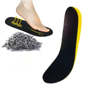 Anti Perforation PU Soft Puncture Proof Removable Comfort Shockproof Durable Breathable Protection Insoles for Work