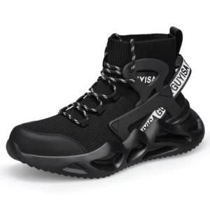Anti-Smashing Anti-Piercing Lightweight Breathable Soft-Bottom Protective Safety Shoes