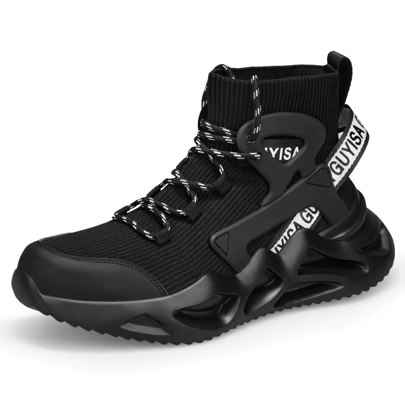 Anti-Smashing Anti-Piercing Lightweight Breathable Soft-Bottom Protective Safety Shoes