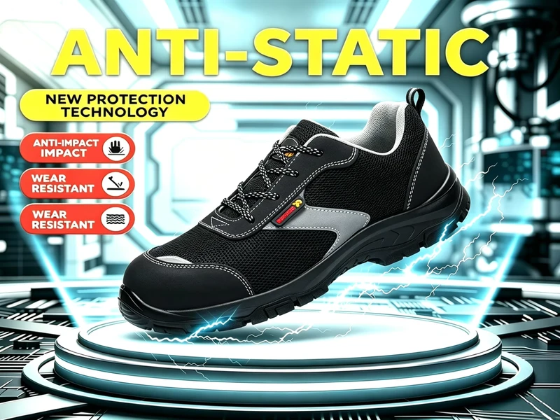 Anti Smashing Steel Toe Insulation Anti Static Anti Puncture Non Slip Real Leather Breathable Wear Resistant Light Safety Shoes