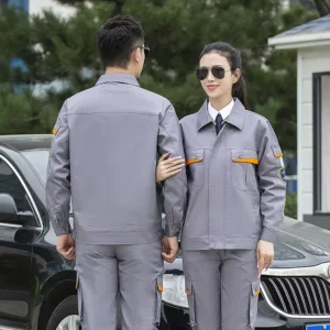 Anti-Static Chemical Resistant Mining Coal Oil Safety Work Suit with Anti-Acid Alkali Protection