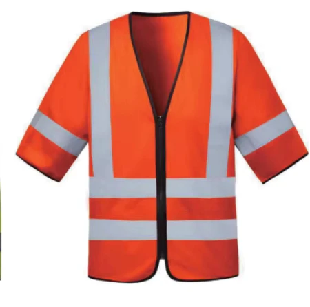 Anti Static Hi Vis Work Shirts Breathable Mesh Reflective Safety Clothing for Traffic Mechanic Engineer Workshop Safety Uniforms