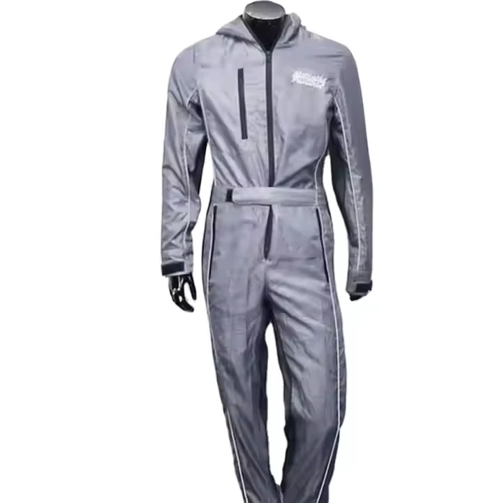 Anti Static Hooded Coverall Lab Zip Jumpsuit Spray Paint Work Clothes for Dust Free Workshop Clean Room Lab Coverall