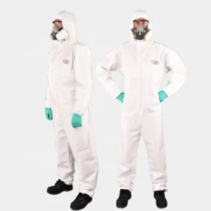 Anti Static and Unclear Radiation Industrial Workwear Disposable White Protective Working Coverall Safety Coverall