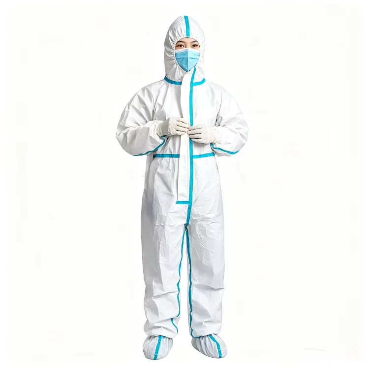 Anti contamination Disposable Type 5 6 Disposable Protection Clothes Coverall Lab Coats Customization Available