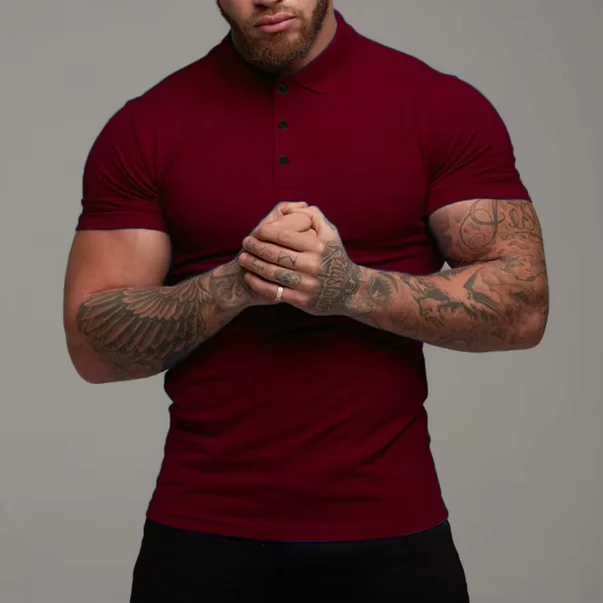 Anti-pilling Short Sleeve Polo Shirts Personalized Polo Shirt Custom Logo Design Blank Polo Shirts