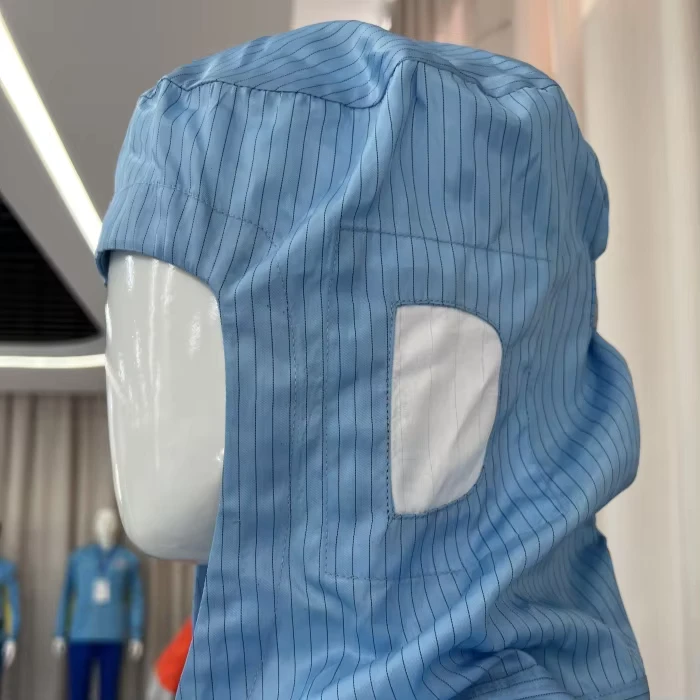 Anti static Cloth Industrial Hooded Esd Jumpsuit Anti static Work Clothes with Clean Room Reusable Cleanroom Coveralls Garments