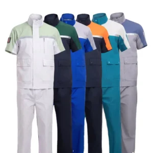 Anti-static Workwear Custom Logo ESD Uniform for Industrial Workshop Safety Clothing Manufacturer OEM ODM Suit