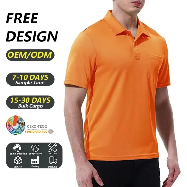 Anti-wrinkle-Breathable-Bag-Polo-Mens-Office-Daily-Commuting-Choli-commuter-Leisure-T-shirt