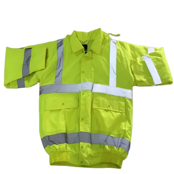 Apparel Roadway PVC Reflective HI VIS Motorcycle Jacket