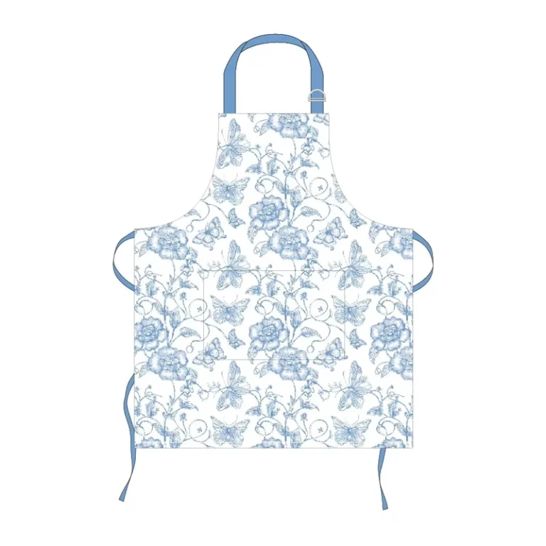 Apron-Canvas-Cotton-Printed-Kitchen-Cross-Back-Custom-Pattern-Unisex-Uniform-Chef-Antifouling-Heat-Resistant-Non-Slip