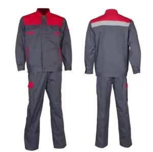 Aramid FR Coverall for Welding & Foundry Inherently Flame Resistant NFPA 2112 Sample
