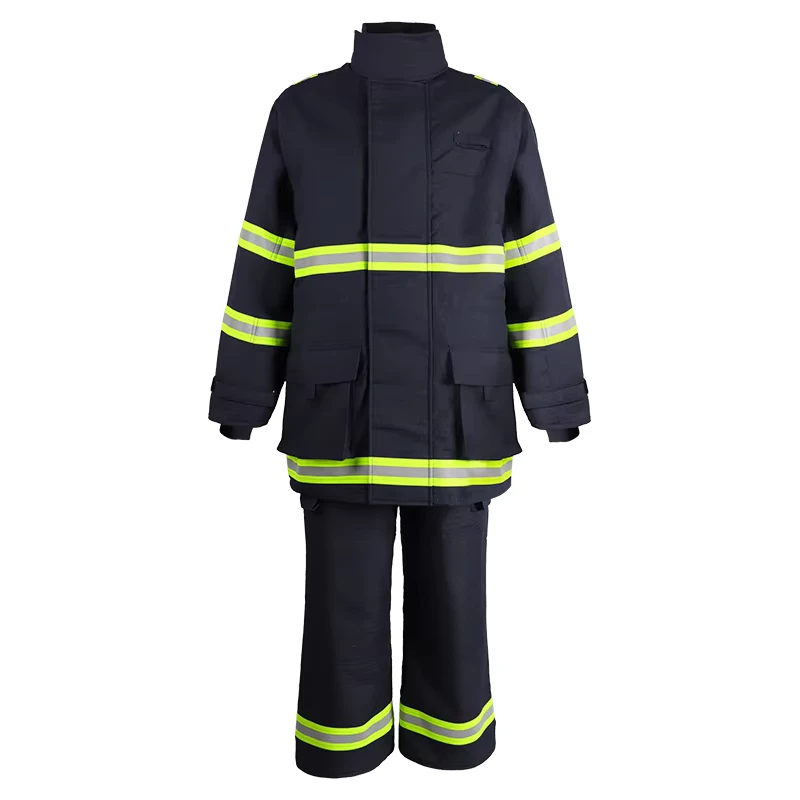 Aramid Firefighter Clothing Fireproof Suit