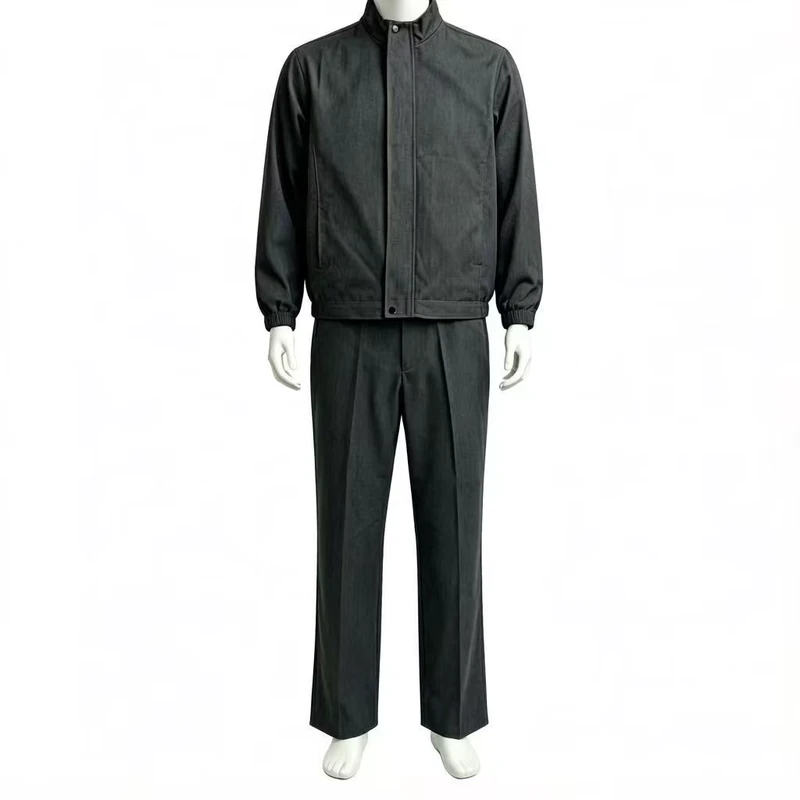 Aramid Flame Resistant Work Suit FR Jacket Trousers Split Set Inherent Fireproof Protective Workwear for Oil & Gas Industry