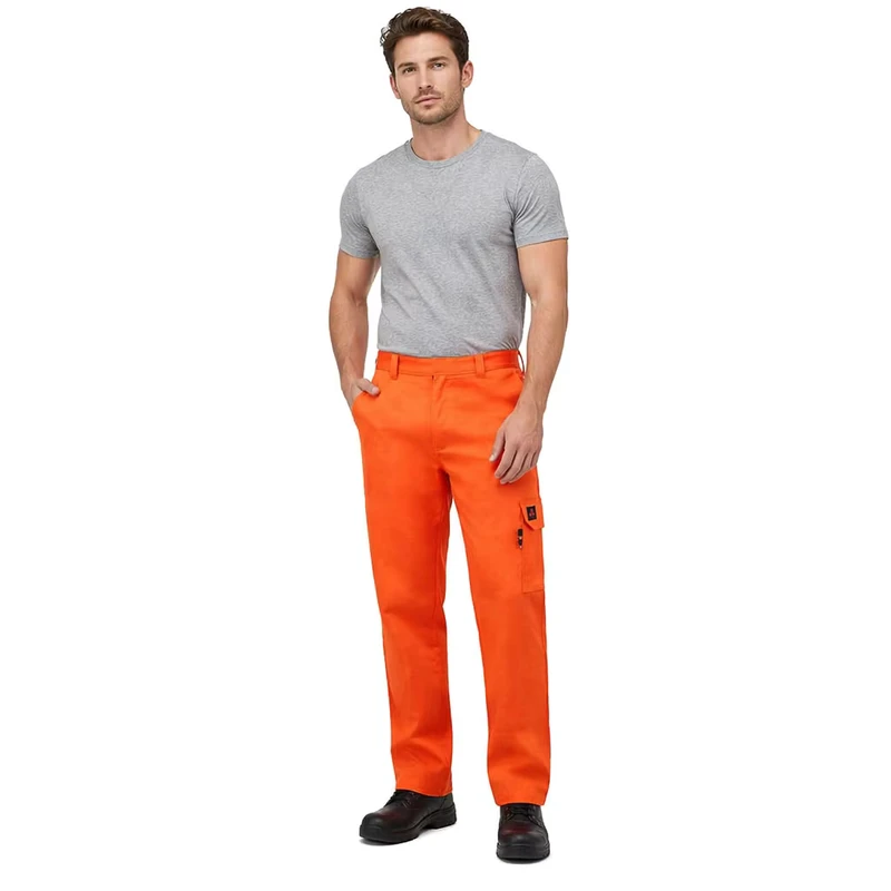 Arc Flash Protection FR Work Pants Flame Resistant Anti Static Welding Safety Cargo Pants