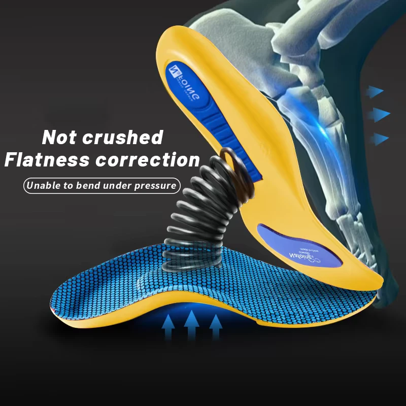 Arch Support EVA Insoles for Flat Feet and Wide Feet Shock Absorption Breathable Insoles