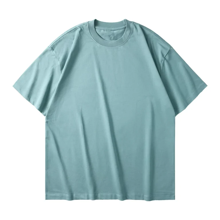 Athleisure-Oversized-Solid-T-Shirt-305gsm-100-Cotton-From-Gym-to-Street-Thick-Feel-for-Sports-Inspired-Custom