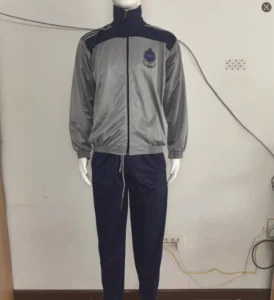Athletic Activities Sportswear Spring Autumn High School School Uniforms Children Sportswear Jacket and Pant Tracksuit