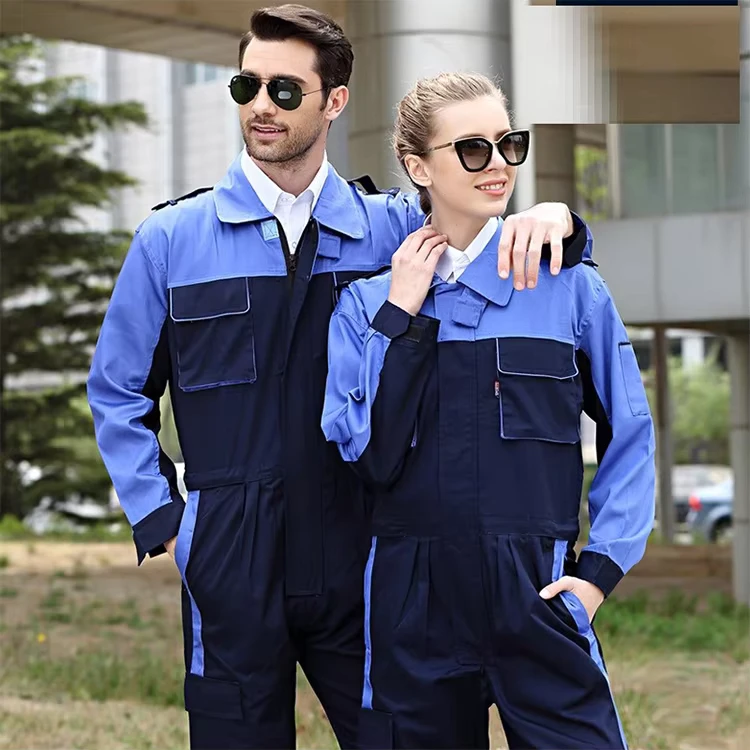Automotive Workshop Cotton Polyester Painters' Mechanic Work Uniform