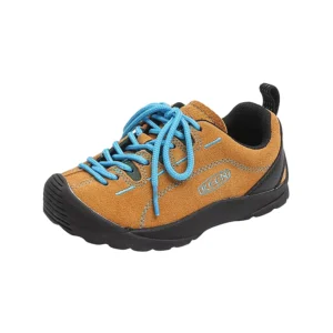 Autumn Boys’ Hiking Shoes for Big Boys and Girls Genuine Leather Upper Velcro Closure Soft Sole Running Shoes