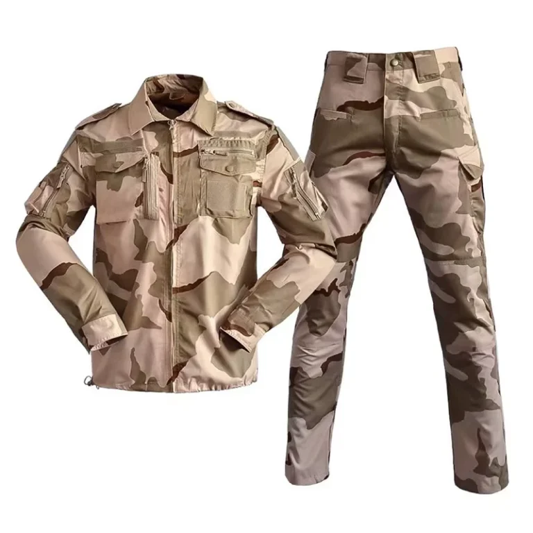 Autumn-Printed-Oxford-Cotton-BDU-Camouflage-Ripstop-Chad-Desert-Training-Uniform