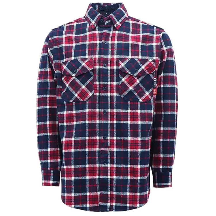 Autumn-Spring-FR-Clothing-NFPA2112-EN11612-Industrial-Safety-Plaid-Shirt-Cotton-Flame-Resistant-8