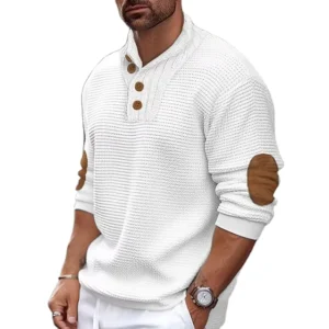 Autumn Winter Men’s Knitted Sweater European and American Youth Pullover Slim Fit Sweater