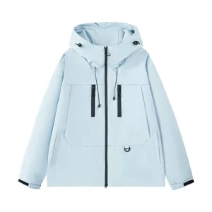 Autumn and winter general use splashproof windbreaker outdoor activity clothing windproof and waterproof hooded jacket