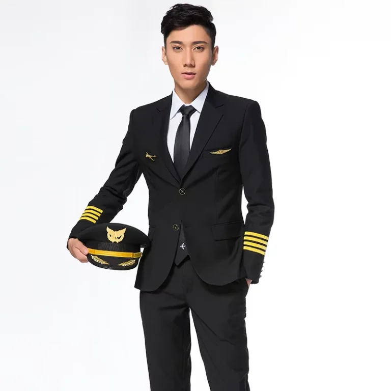 Aviation-Uniform-Suit-Captain-Uniform-Male-air-pilot-Uniform-Annual-Performance-Slim-fitting-Suit-Coat