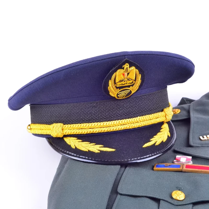 Aviator Hat Aviation Officer Captain Uniform Cap for Pilots