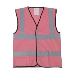 BSCI Audit Factory Hi Vis Pink Safety Vest