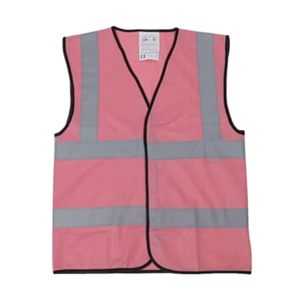 BSCI Audit Factory Hi Vis Pink Safety Vest