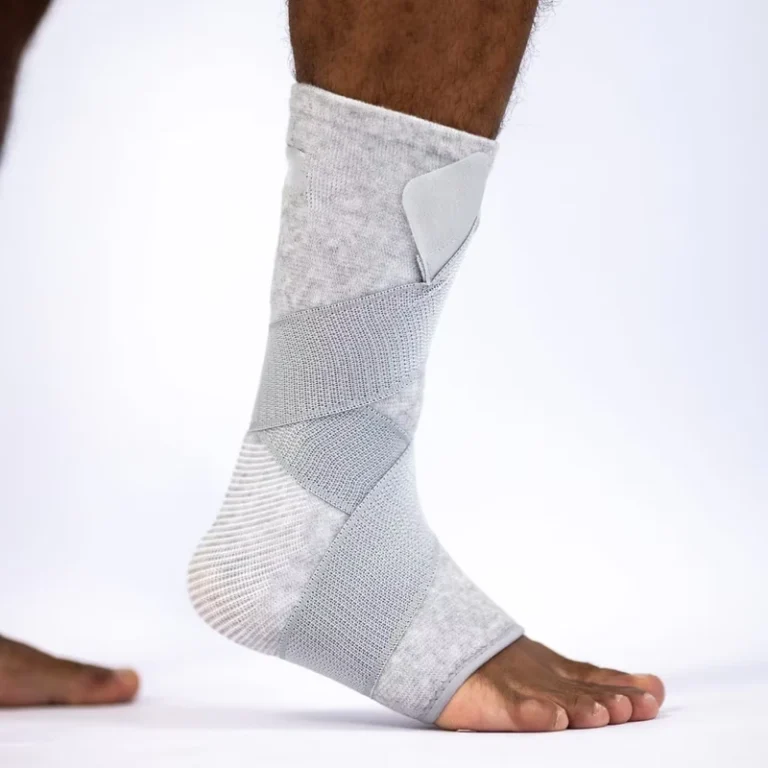 Bamboo-Fiber-Adjustable-Compression-Ankle-Brace-for-Running-and-Sports
