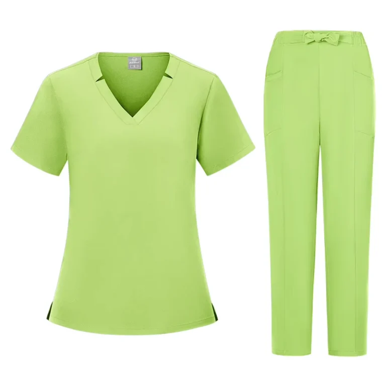 Beauty-Dental-Hospital-Nurse-Uniform-Unisex-Sweat-Absorbing-Heat-Regulating