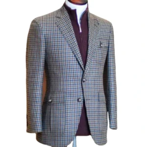 Bespoke Men’s Wool Suit Single & Double Breasted with Plus Size Option Custom Fabric