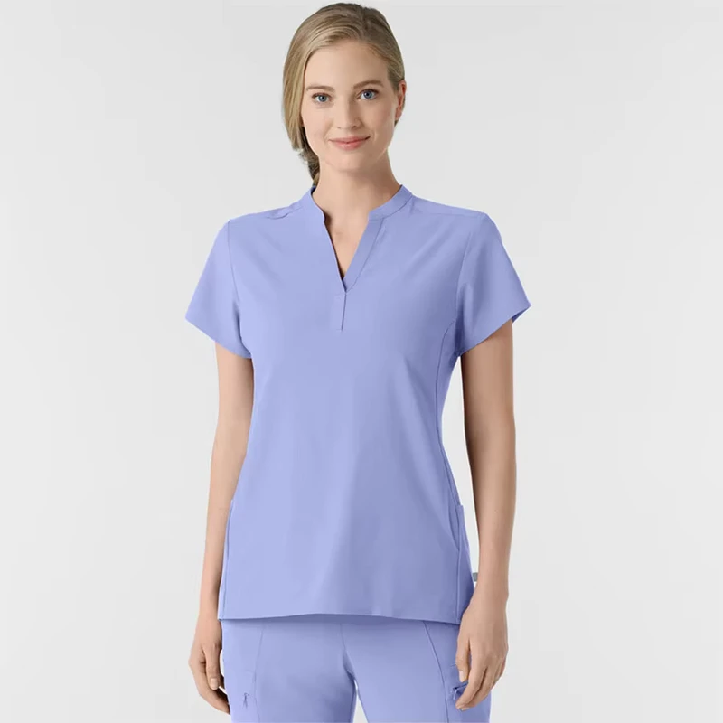 Bestex Custom Scrubs Uniforms Sets High Quality Stretchy Slim Fitted Private Label Nursing Medical Scrubs