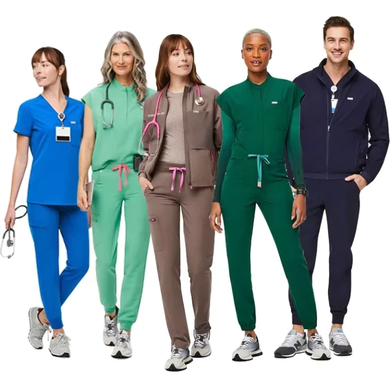 Bestex-Customize-Medical-Scrubs-Nursing-Jogger-Nurse-Hospital-Uniform-Woman-Top-Scrub-Suit-Scrubs-Uniforms-Sets-Fashionable