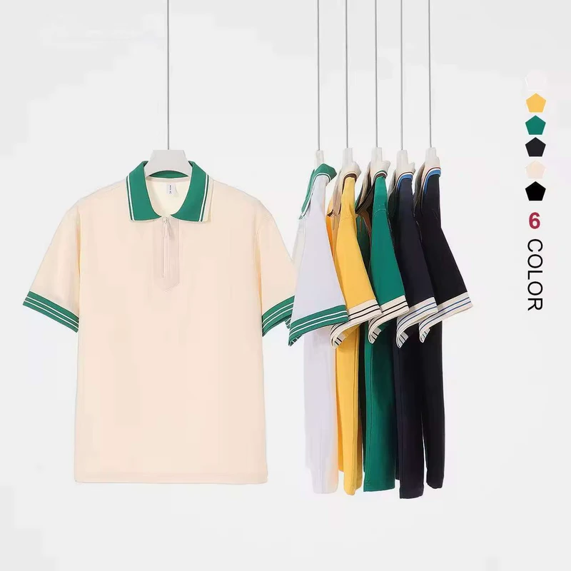 Blank Polo Shirts Custom Embroidery Logo T Shirts Plain Unisex Polo Shirt
