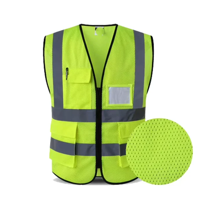 Blue-Red-Orange-Safety-Work-Vest-with-Reflective-Strips-for-Construction-Cycling-Motorcycle