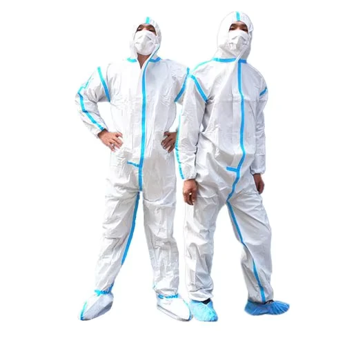 Blue-White-Adjustable-65gsm-With-Attached-Boots-Full-Coverage-and-Ultrasonic-Tape-SF-Disposable-Coverall-for-Splash-Protection