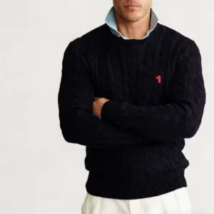 Brand Sweater Men’s Lightweight Breathable Sweaters Collection Low MOQ Plus Size Winter Price Shortshing LOGO