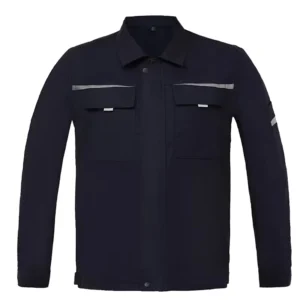 Breathable Anti shrink Long Sleeve Unisex Work Jacket with Custom Logo (Cotton) for Work Clothes