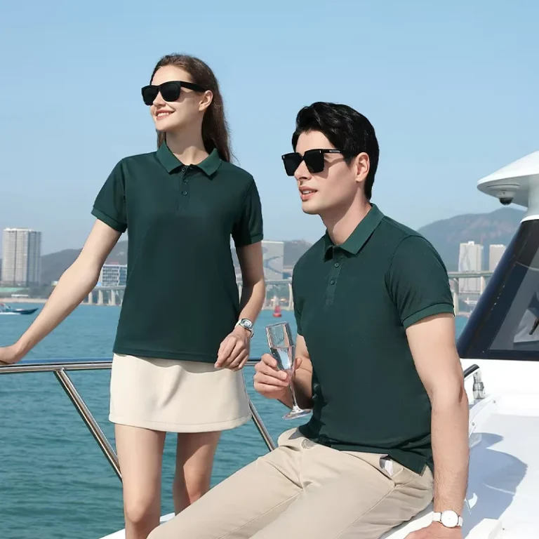 Breathable-Custom-Mens-Short-Sleeve-Polo-Shirt-Solid-Color-Work-Uniform