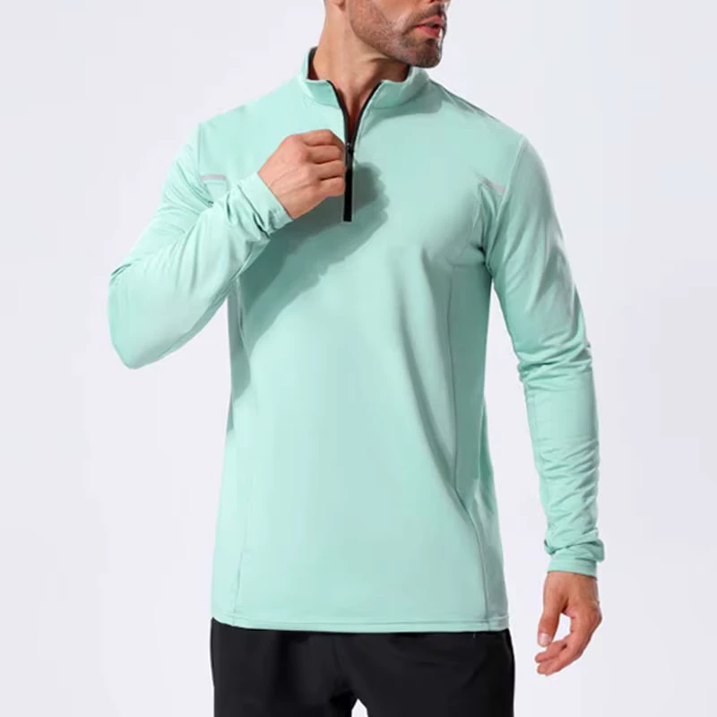 Breathable Drying Slim Fit Gym T Shirt Compression Running Top Gym Fitness T Shirts for Men