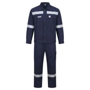 Breathable FR Clothing Electrician Suit Electrical Safety Jacket Anti Static Flame Arc Rated Workwears For Lineman