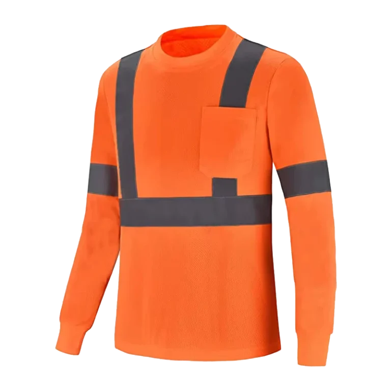 Breathable-Hi-Vis-Long-Sleeve-T-Shirt-Reflective-Work-Reflective-Safety-Construction-TShirts