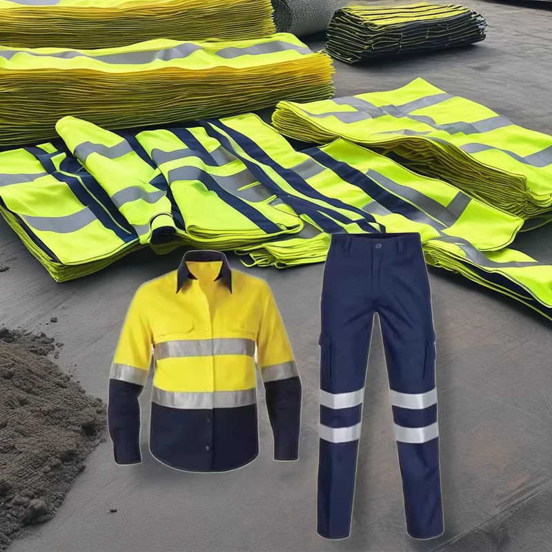 Breathable Industrial Work Uniform Shirt