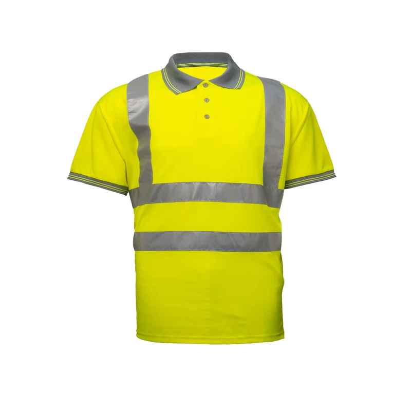 Breathable Long Sleeve Reflective Clothing t Shirt Custom Road Construction Traffic Reflective Safety Work Clothes