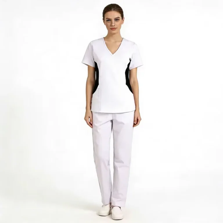 Breathable-Polyester-Rayon-Scrub-Set-for-Women-Nurses-and-Doctors